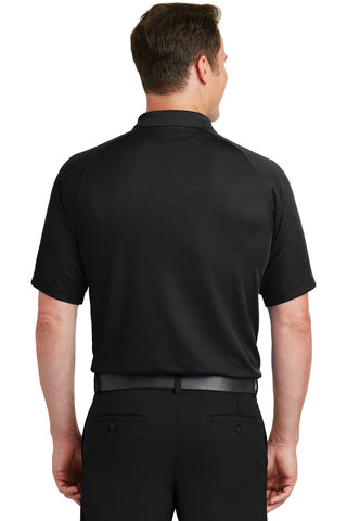 Sport-Tek Dry Zone Raglan Polo (Black)