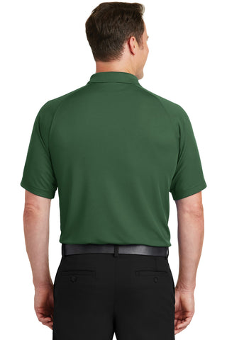 Sport-Tek Dry Zone Raglan Polo (Forest Green)