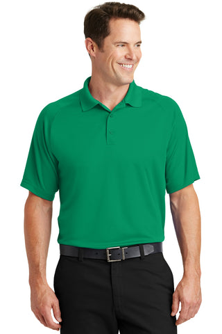 Sport-Tek Dry Zone Raglan Polo (Kelly Green)