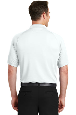 Sport-Tek Dry Zone Raglan Polo (White)