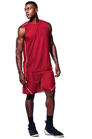 Sport-Tek PosiCharge Mesh Reversible Sleeveless Tee (True Royal)