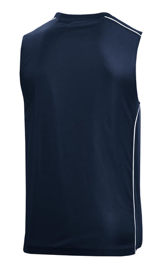 Sport-Tek PosiCharge Mesh Reversible Sleeveless Tee (True Navy)