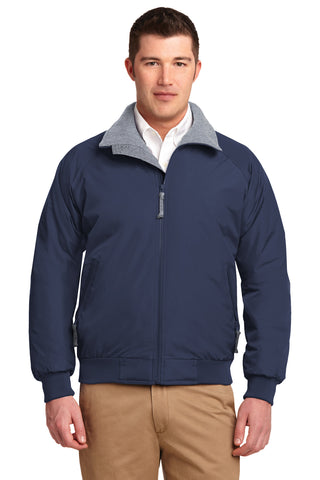 Port Authority Tall Challenger Jacket (True Navy/ Grey Heather)