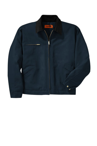 CornerStone Tall Duck Cloth Work Jacket (Navy/ Black)