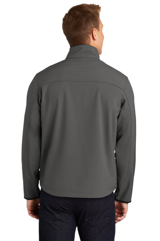 Port Authority Tall Glacier Soft Shell Jacket (Smoke Grey/ Chrome)