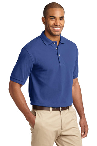 Port Authority Tall Heavyweight Cotton Pique Polo (Royal)