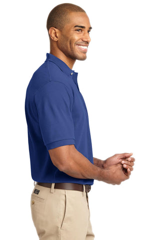 Port Authority Tall Heavyweight Cotton Pique Polo (Royal)