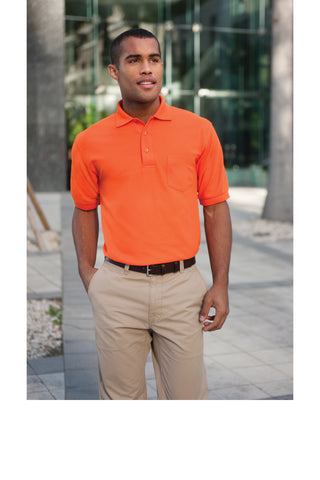 Port Authority Tall Silk Touch Polo with Pocket (Royal)