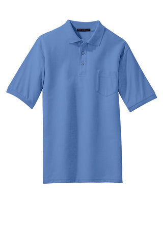 Port Authority Tall Silk Touch Polo with Pocket (Ultramarine Blue)