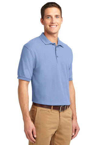 Port Authority Tall Silk Touch Polo (Light Blue)