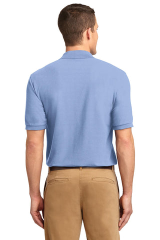 Port Authority Tall Silk Touch Polo (Light Blue)