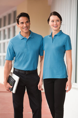 Port Authority Tall Stain-Release Polo (Black)