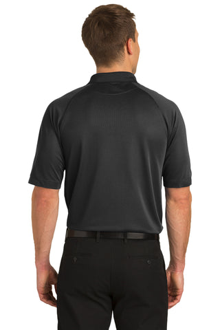 Port Authority Tall Dry Zone Ottoman Polo (Black)