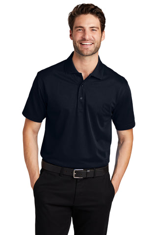 Port Authority Tall Tech Pique Polo (Dark Navy)