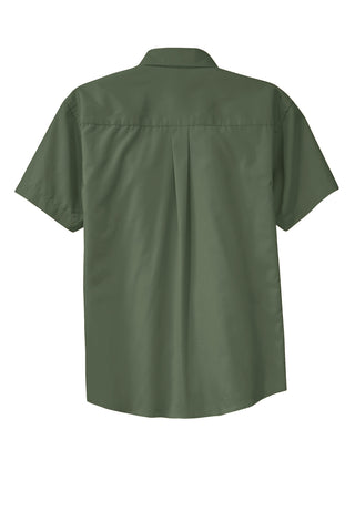 Port Authority Tall Short Sleeve Easy Care Shirt (Clover Green)