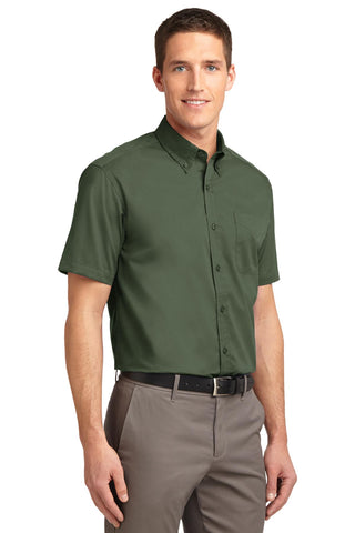 Port Authority Tall Short Sleeve Easy Care Shirt (Clover Green)