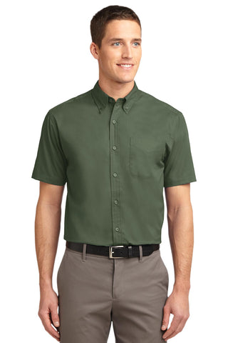 Port Authority Tall Short Sleeve Easy Care Shirt (Clover Green)