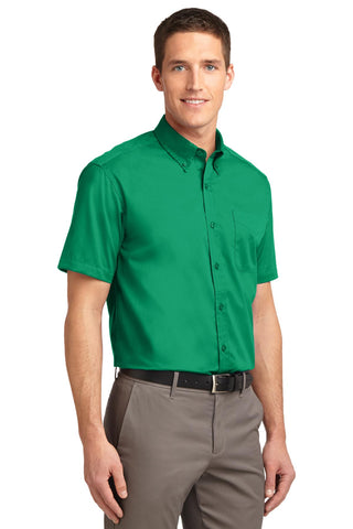 Port Authority Tall Short Sleeve Easy Care Shirt (Court Green)