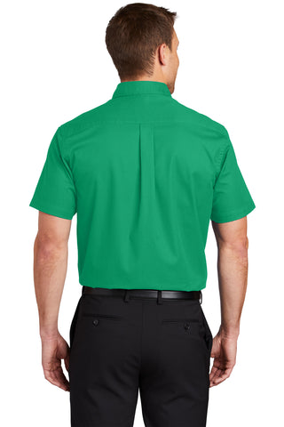 Port Authority Tall Short Sleeve Easy Care Shirt (Court Green)