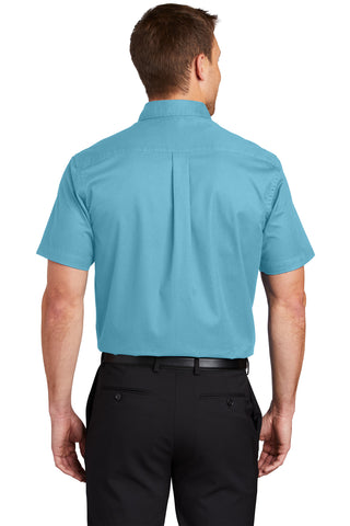 Port Authority Tall Short Sleeve Easy Care Shirt (Maui Blue)