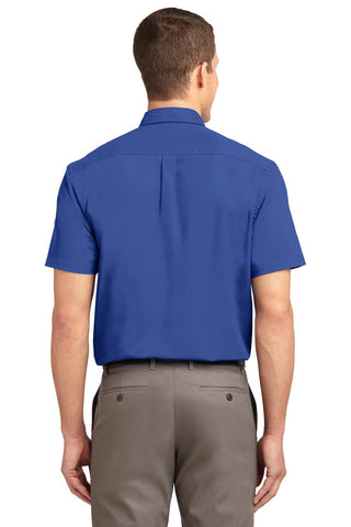 Port Authority Tall Short Sleeve Easy Care Shirt (Royal/ Classic Navy)