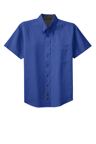 Port Authority Tall Short Sleeve Easy Care Shirt (Royal/ Classic Navy)