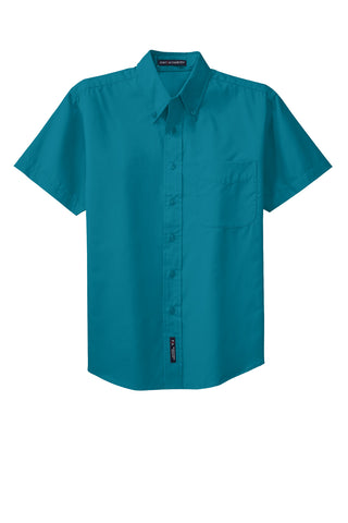 Port Authority Tall Short Sleeve Easy Care Shirt (Teal Green)