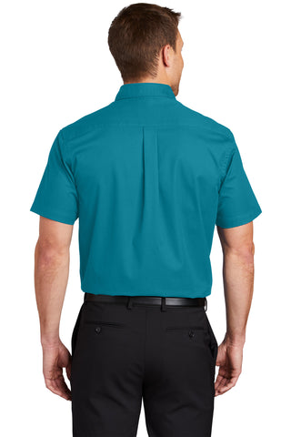 Port Authority Tall Short Sleeve Easy Care Shirt (Teal Green)