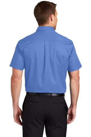 Port Authority Tall Short Sleeve Easy Care Shirt (Ultramarine Blue)