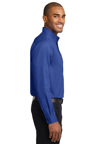 Port Authority Tall Long Sleeve Easy Care Shirt (Royal/ Classic Navy)