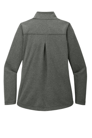 TravisMathew Ladies Coveside Full-Zip (Dark Grey Heather)