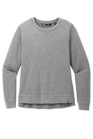 TravisMathew Ladies Long Weekend Crew (Light Grey Heather)