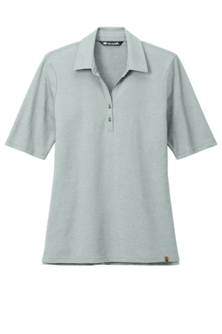 TravisMathew Ladies Sunsetters Polo (Balsam Green Heather)