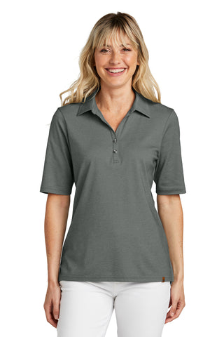 TravisMathew Ladies Sunsetters Polo (Black Heather)