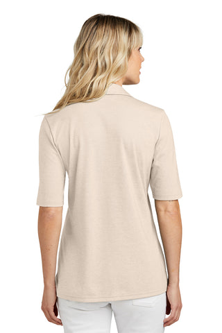 TravisMathew Ladies Sunsetters Polo (Natural Heather)