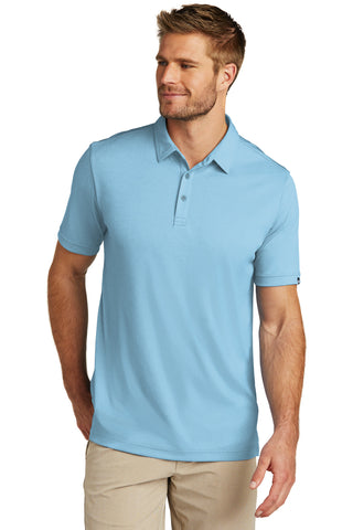 TravisMathew Coto Performance Polo (Brilliant Blue Heather)