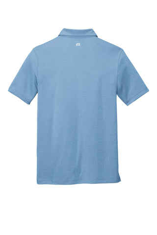 TravisMathew Coto Performance Polo (Brilliant Blue Heather)