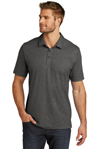 TravisMathew Oceanside Heather Polo (Black Heather)