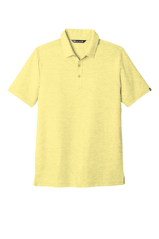 TravisMathew Oceanside Heather Polo (Pale Banana Heather)