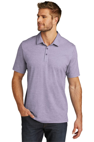 TravisMathew Oceanside Heather Polo (Purple Sage Heather)