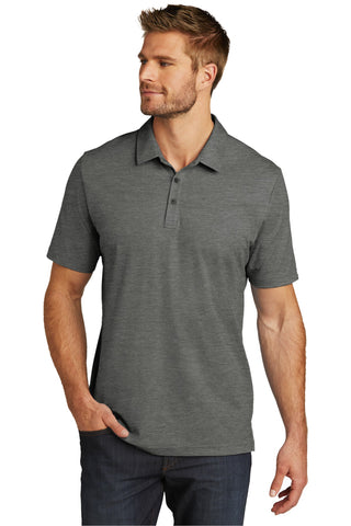 TravisMathew Oceanside Heather Polo (Quiet Shade Grey Heather)