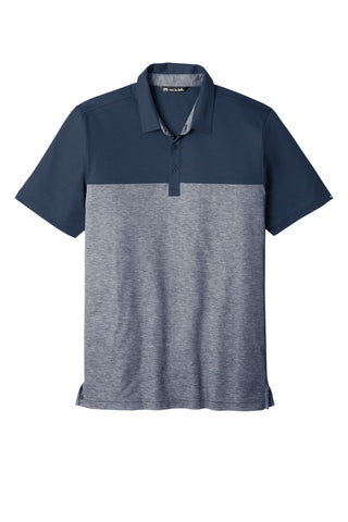 TravisMathew Oceanside Blocked Polo (Blue Nights/ Blue Nights Heather)