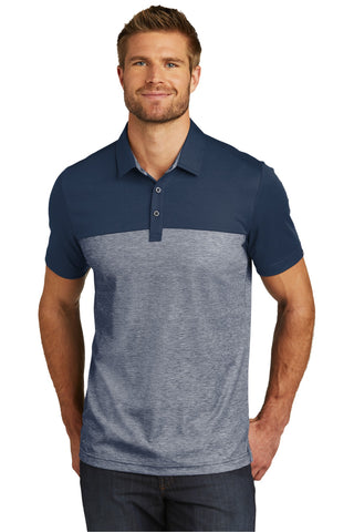 TravisMathew Oceanside Blocked Polo (Blue Nights/ Blue Nights Heather)