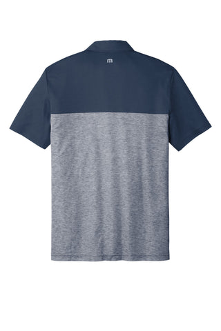 TravisMathew Oceanside Blocked Polo (Blue Nights/ Blue Nights Heather)