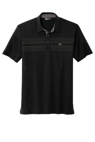 TravisMathew Monterey Chest Stripe Polo (Black)