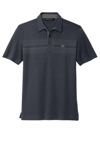 TravisMathew Monterey Chest Stripe Polo (Blue Nights)