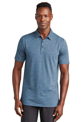 TravisMathew Auckland Slub Polo (Riviera Blue)