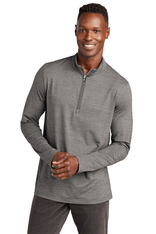 TravisMathew Crestview 1/4-Zip (Grey Heather)