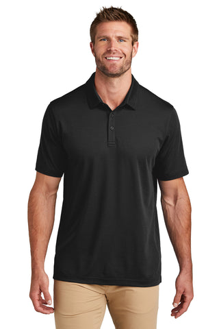 TravisMathew Bayfront Solid Polo (Black)