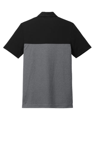 TravisMathew Sunset Blocked Polo (Black/ Dark Grey Heather)